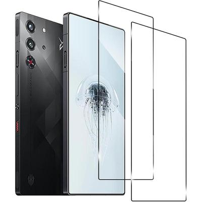 2 Pcs for ZTE Nubia Red Magic 10 Pro/Pro Plus 9 Plus Screen Protector Glass,9H Hardness Scratch Resistant Bubble Free Tempered Glass Film