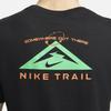 Nike Trail Dri-Fit Scenic Pattern Printed Crew Neck Short Sleeve T-Shirt Men Tops Black FD0121-010