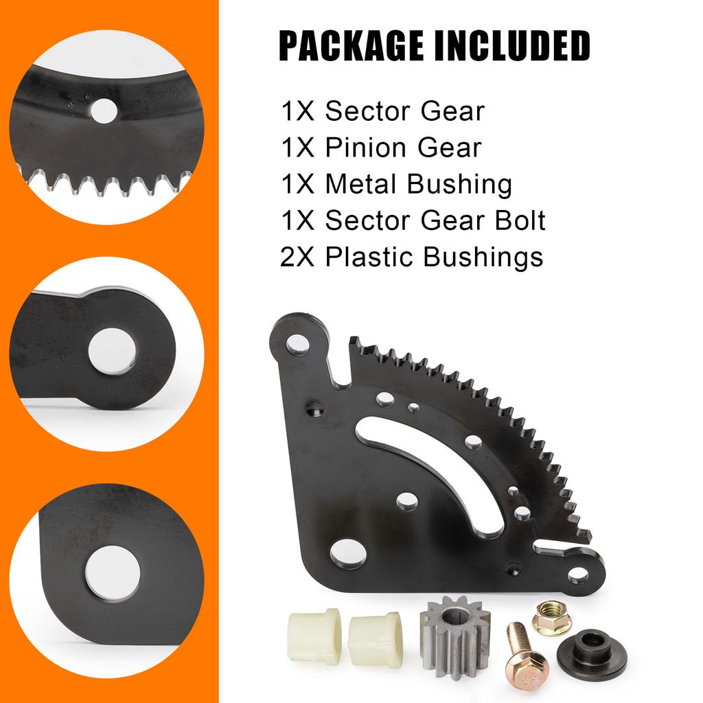 Steering Sector Pinion Gear Rebuild Kit Replacemen GX20052BLE GX20053 For John Deere L Series G100 L100 L105 L107 L110 L130
