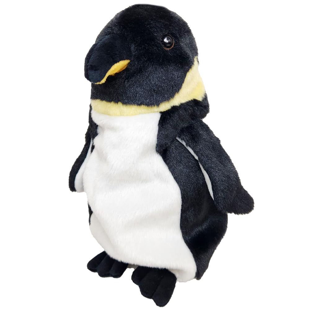 [BESTEVER] Wild Animal Pen Case Plush Pouch Pencil Case Emperor Penguin 48148