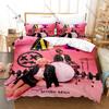 Bruno Mars 3Pcs Bedding Set Music Star Printed Duvet Cover Set Soft Microfiber Bed Set with Pillowcases for Fans Bedroom Decor