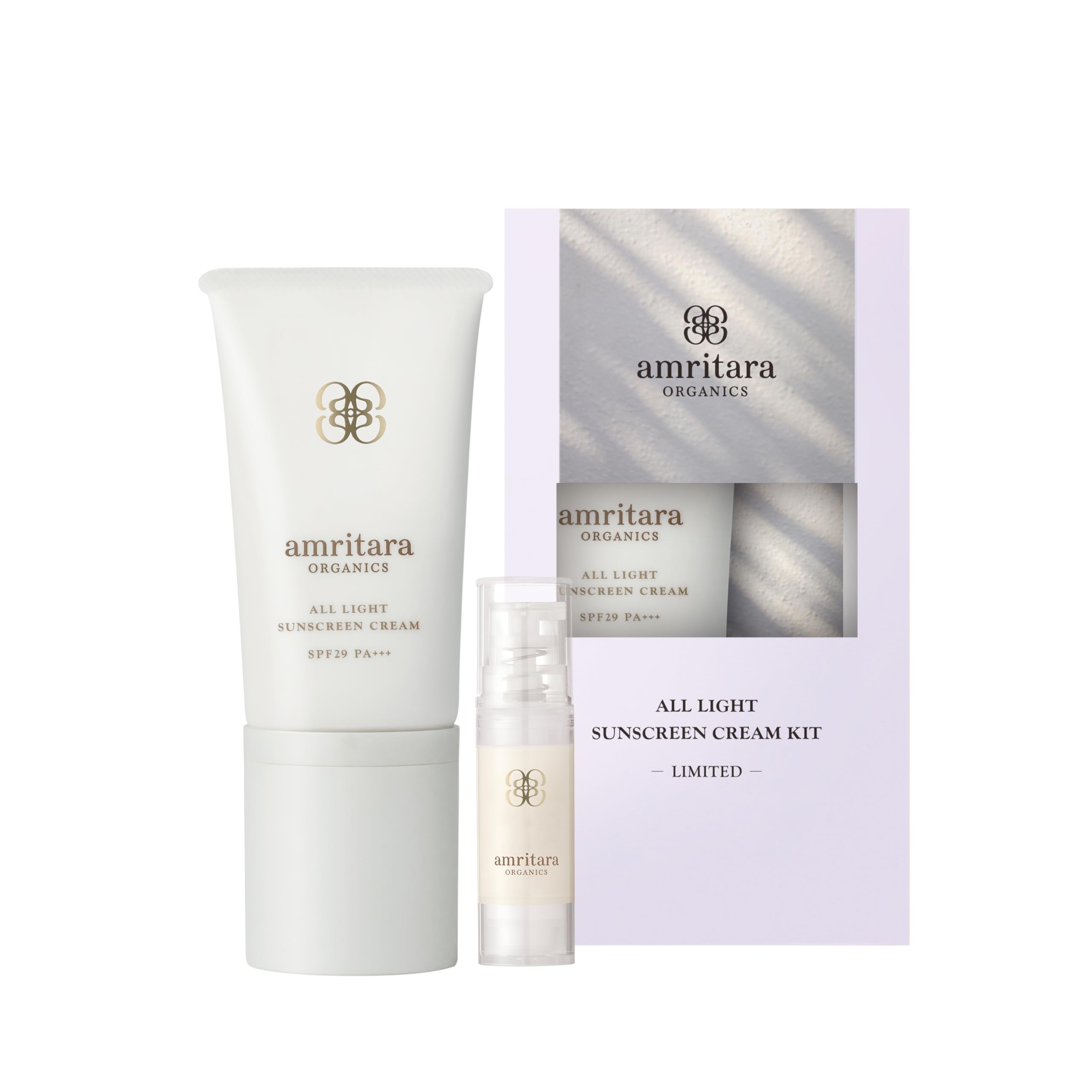 

Amritara All Light Sunscreen Cream Kit белый