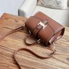 New Women's Shoulder Bag Handbag Fashion Retro Forest Style Crossbody Small Bag Factory Direct Sale