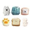 Dog Toast Squeeze Toy Stress Anxiety Relief Cartoon Sheep Puppy Cat Paw Bread Sensory Fidget Toy Decompression