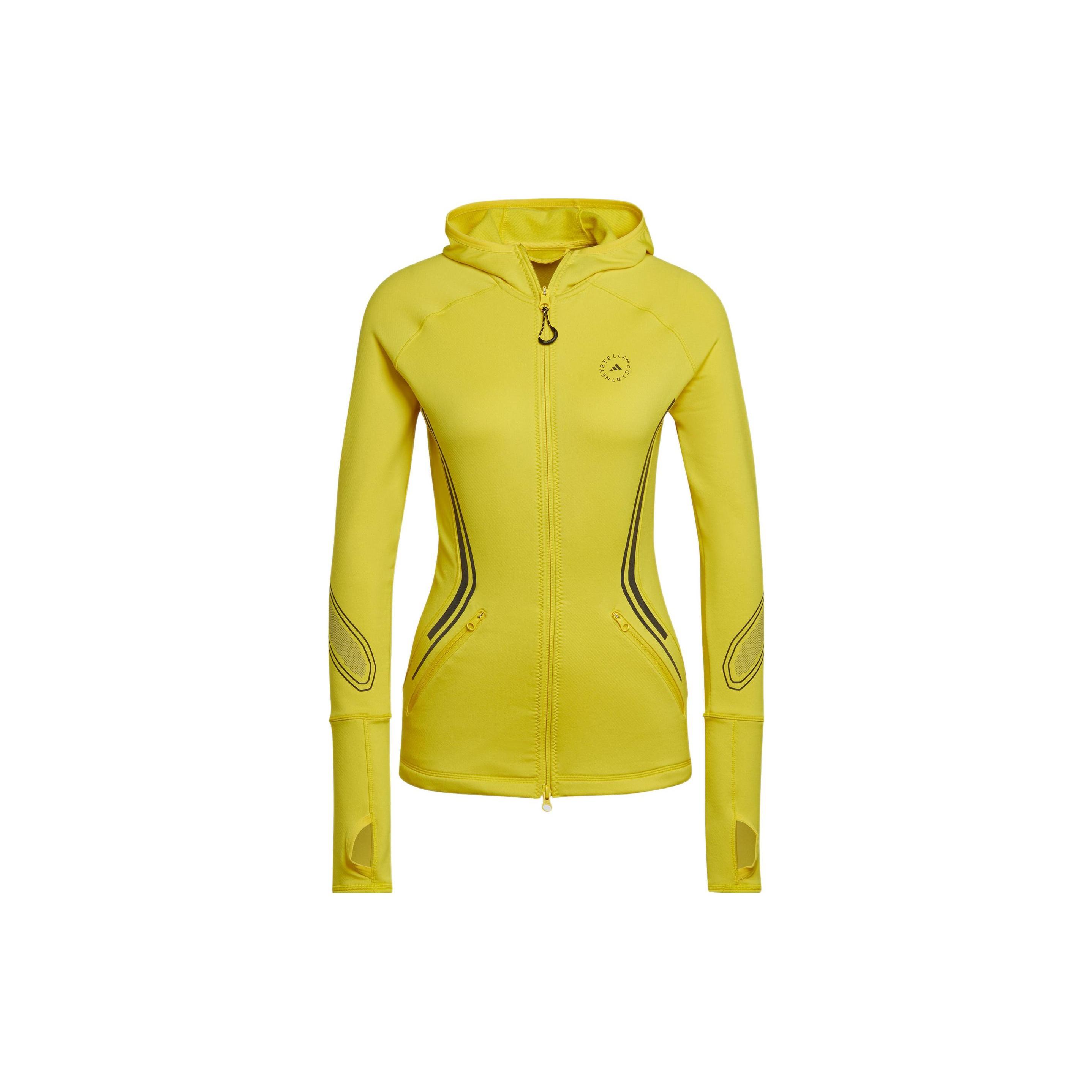 (WMNS) adidas By Stella McCartney TruePace Midlayer COLD.RDY Jacket Asia Sizing  Yellow  Women s HG6860 XS