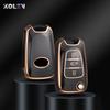 Fashion Tpu Car Flip Key Case Cover Shell For Kia Rio 3 Soul Optima Ceed K2 Cerato Sportage For Hyundai Elantra Accent I20 Ix35