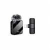 3-in-1 Universal Wireless Lapel Microphone, Noise Reduction Mic For Live Shooting, Compatible With iOS, Android, Computer