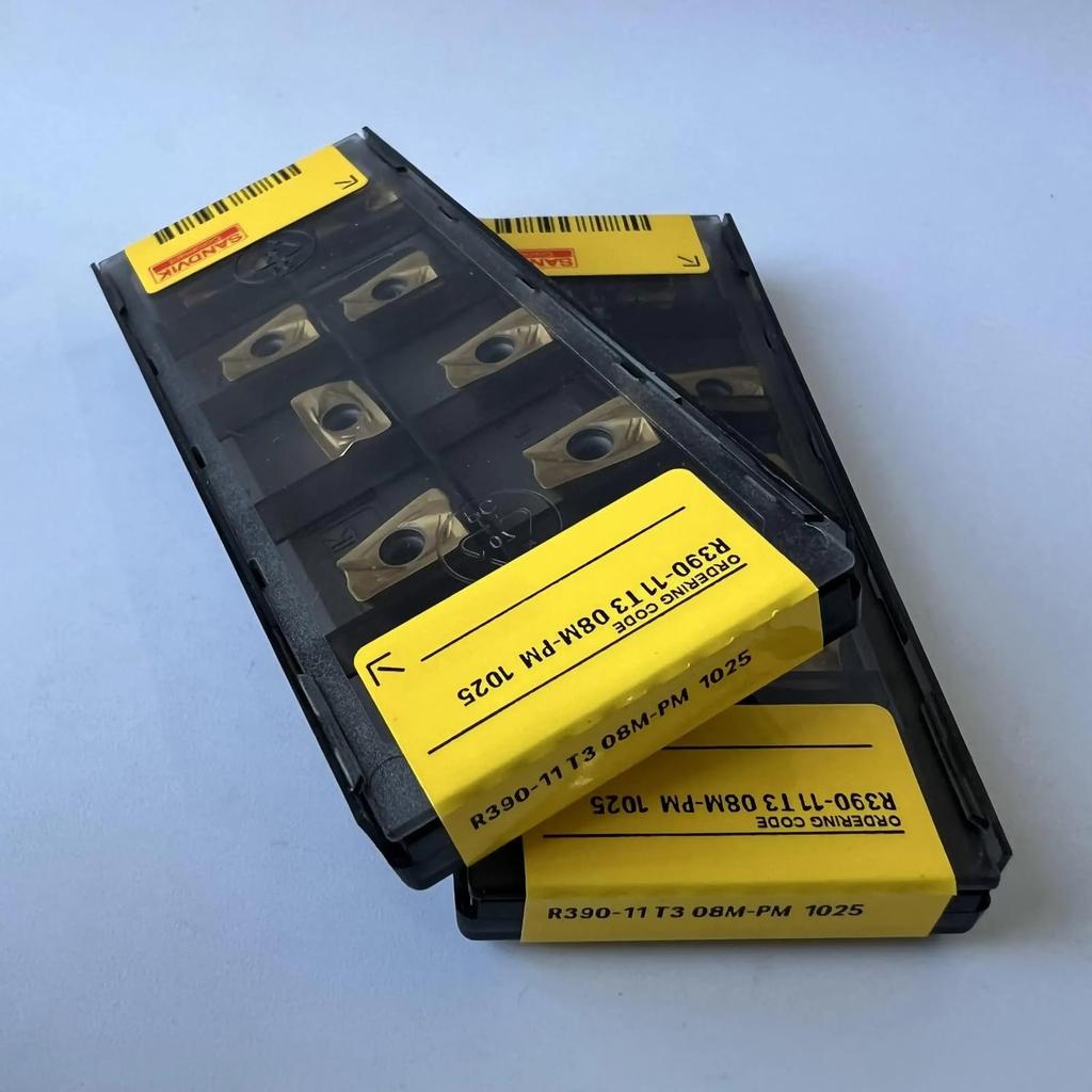 Original Sandvik / R390-11T308M-PM 1025  / CNC Lathe Carbide Blade 10 PCS
