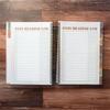 Lesetracker 2025 · Buchprotokoll, Leser, Buchstatistiken, Bibliophiles Geschenk, Leseplaner