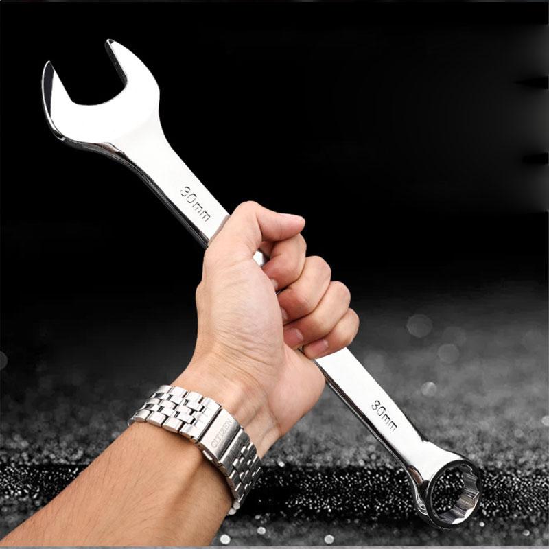 Multifunctional Open Box Wrench Hand Tools Multi-size Combination Wrench for Car Repair Double-ended Open-end and Box-end Wrench