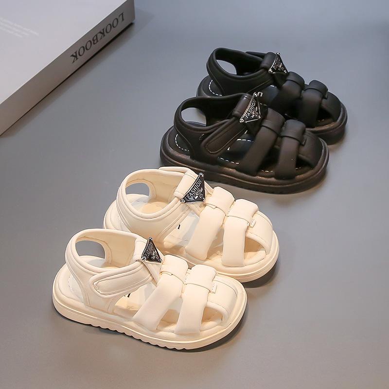 2025 Kids' Summer Soft Sole Sandals: Breathable, Closed-Toe Shoes for Boys & Girls