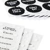 Cross-Border Waterproof Spice Jar Labels: English Kitchen Seasoning Stickers for Food Classification