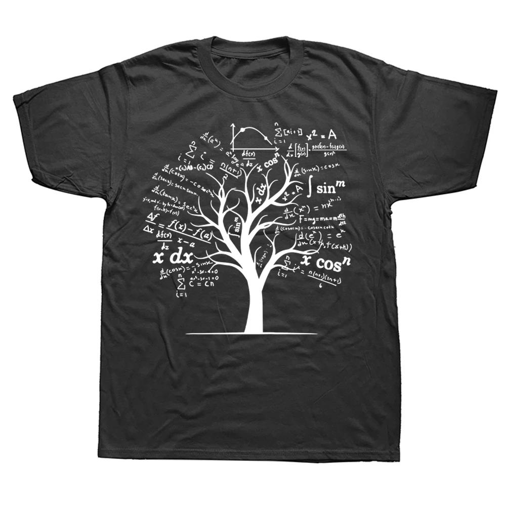 

Funny Calculus Algebra Tree Math Teacher Geek T Shirts Graphic Birthday Gifts Streetwear Short Sleeve Style T-shirt Harajuku 4XL