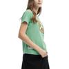New FILA X V&A LIANMINGKUAN Regular T Shirt Women's Fruit Milk Green F11W418101F-LG