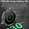 2025 New Military Smart Watch Men 730mAh Large Battery Flashlight AMOLED HD Display 3ATM Waterproof Outdoor Sports Smartwatch