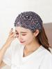 Beaded Headband: Women's Hollow Breathable Lace Wide-Brim Headscarf & Forehead Protector Hair Tie.
