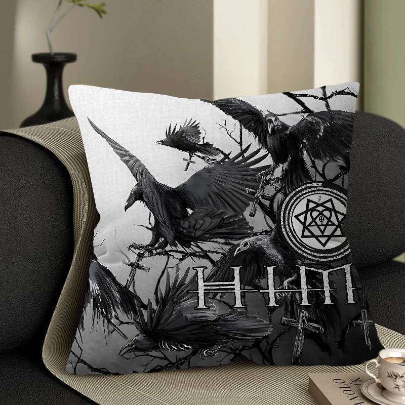 Rock Band H-Him Pillow Cover For Bedroom Room And Living Room Sofa Decorative Cushion Cover