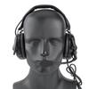5th Gen Chip Tactical Headset HD-09 Over-Ear Pickup Noise Cancelling Headphones ABS+Sound Insulation Cotton Outdoor Shooting Hunting Military