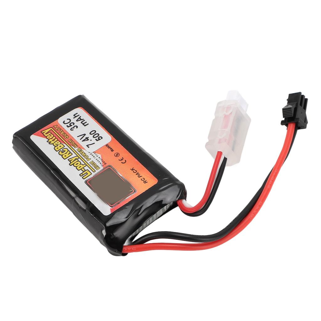 RC Drone Battery Professional 7.4V 2S 500mAh 35C Lithium Battery for RC Helicopter RC Drone RC Boat Model Aircraft