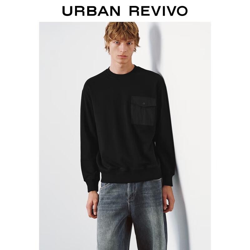 UR Men s Winter Casual Round Neck Sweatshirt XS
