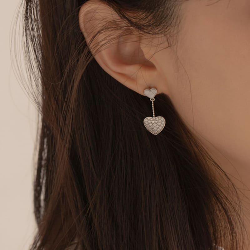 GETMEBLING two heart earring