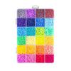 72-Color 2.6mm & 48-Color 5mm Fuse Beads Refill Set for DIY Handmade Educational Projects