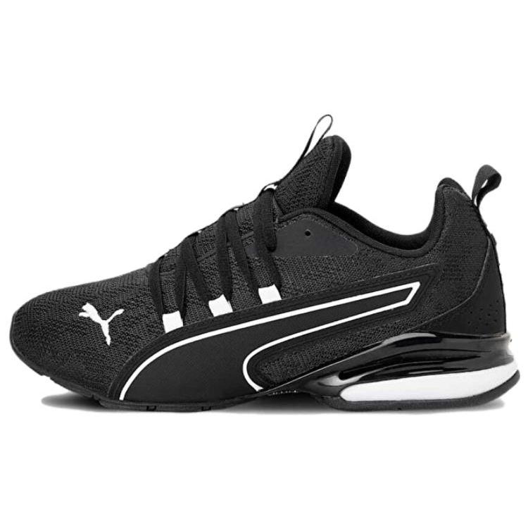 PUMA Axelion NXT Fresh  Black White  Men s 376291-01 EU 41