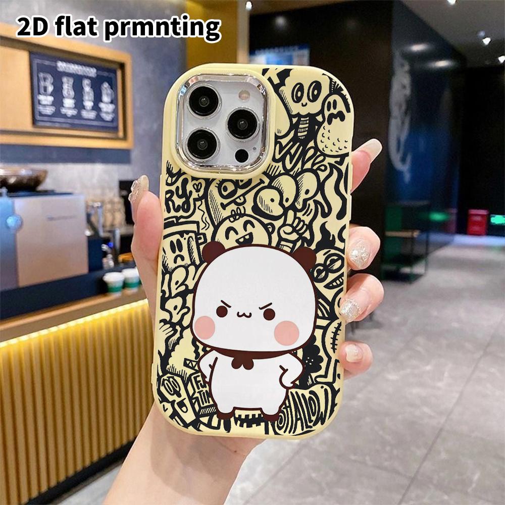 Phone Case: 2D Flat Design Suitable for iPhone 18 17 16 15 14 13 Pro Protective Case, Couple Style, Cute Angry, Christmas and Halloween Gift