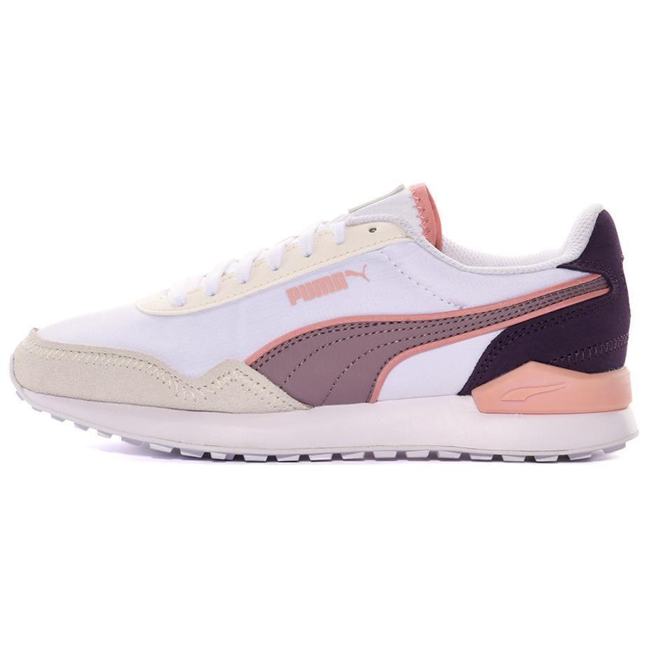 Puma Dista Comfortable Fashion Durable Lightweight Low-Top Casual Shoes Women sneaker White Pink 390412-05