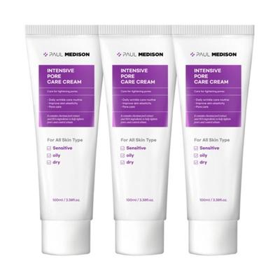 Paul Medison Intensive Pore Care Cream 100ml*3Pcs/5Pcs