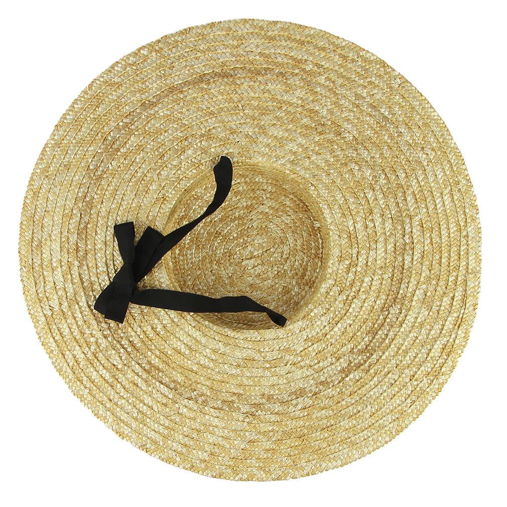 Straw Hat Summer Girl Fashion Wide Brim Breathable Sun Shade For Beach Vacation