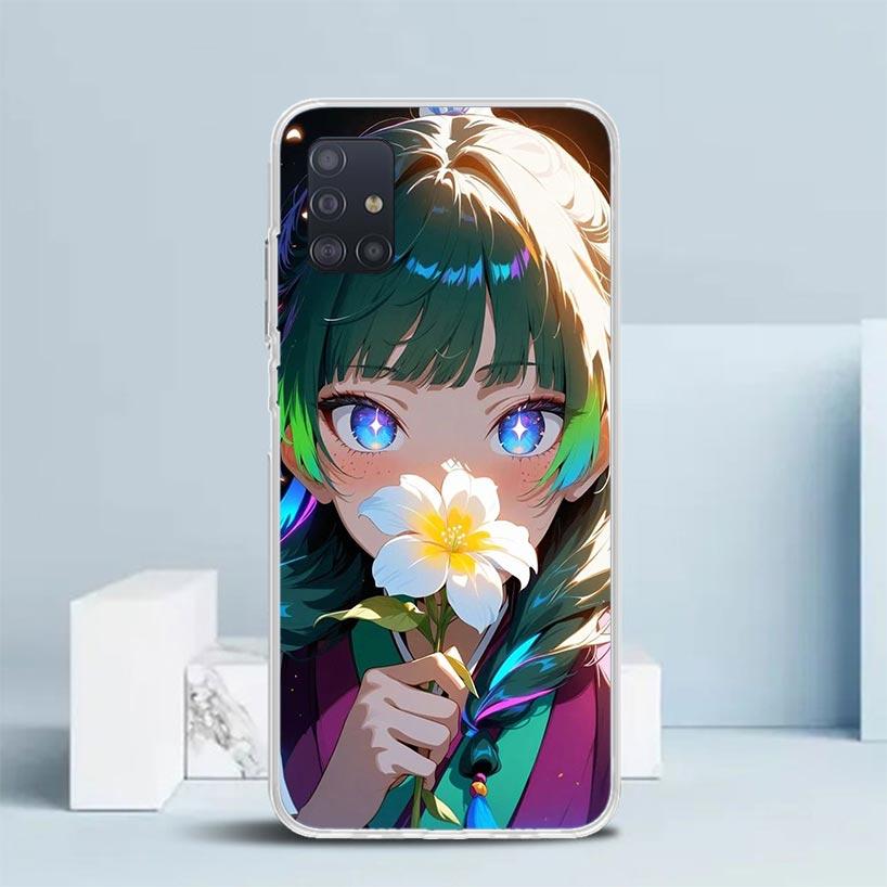 A-Apothecary D-Diaries Anime Soft Cover for Samsung Galaxy A12 A22 A32 A52 A72 A02S Phone Case Note 20 Ultra 10 S10 Plus A51 A71