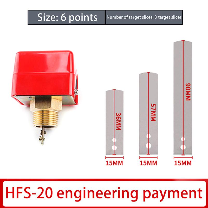 Red Stainless Steel Seal Flow Meter, Reliable Water Flow Sensor Switch Tool