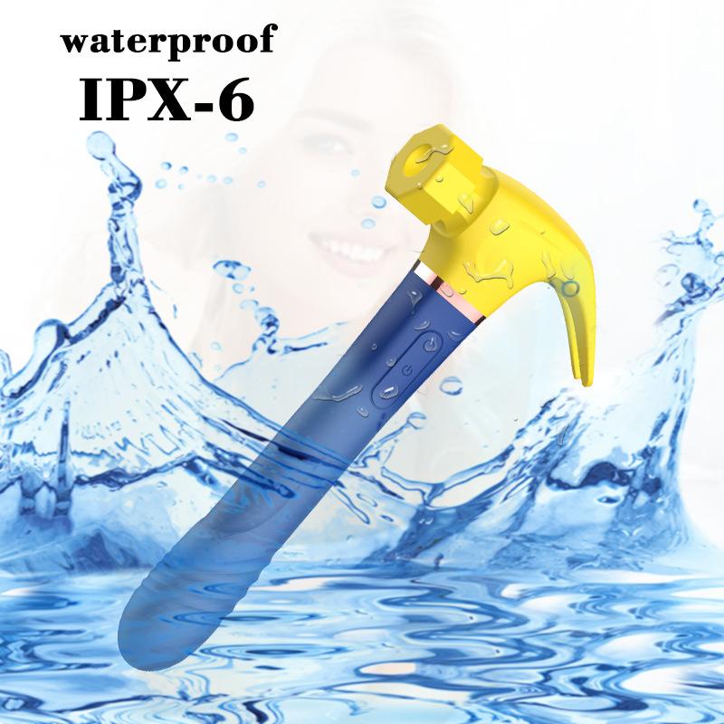 Multi-frequency Sucking Telescopic Hammer Vibrator