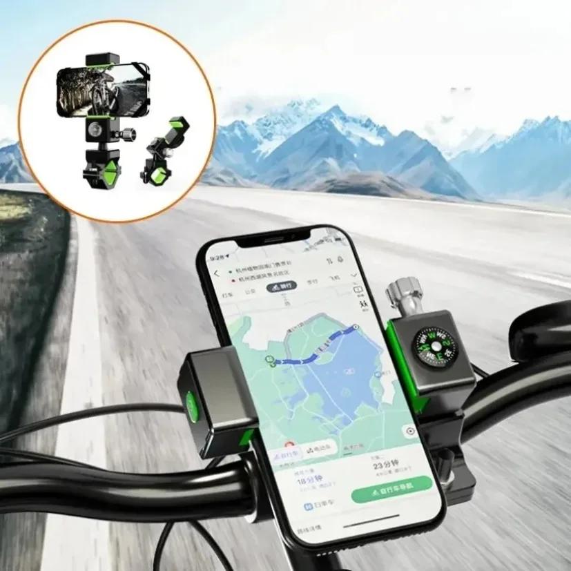Universal Mobile Phone Holder 360° Rotation Bicycle Motorcycle Handlebar Stand for iPhone Samsung Xiaomi Smartphone Bracket