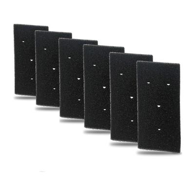 Pack of 6 High Efficiency Lint Filters Dryer Lint Screen Easy To Clean and Install Sponge Texture for Washer Dryer