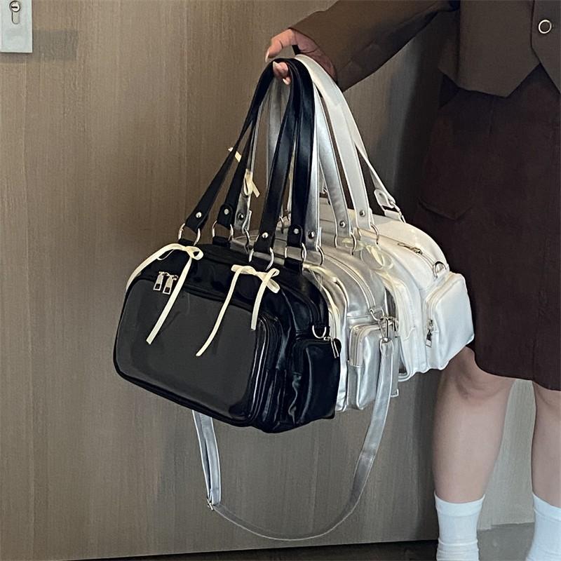 Cute Bowling Bag for Women,Multiway Tote Backpack,Crossbody Shoulder Bag,Daily Fashion Pur Bag