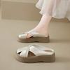 Soft-bottomed Bag Head Slippers Women's 2025 Summer New Outer Wear Retro Woven Flat-bottomed Lazy Flat-heeled Versatile Cool Slippers