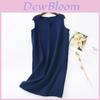 Cotton Summer Nightgown For Women With Sleeveless Design And Comfortable Fit For Home Wear