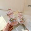 2025 new Xiaoxiangfeng girls sandals summer fashion soft sole children's girls princess shoes foreign style beach sandals