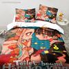 Anime Toilet-Bound Hanako-kun Bedding Set Printed Bed Set With Pillowcase Bed Duvet Cover Soft Queen King Size Bedclothes Home
