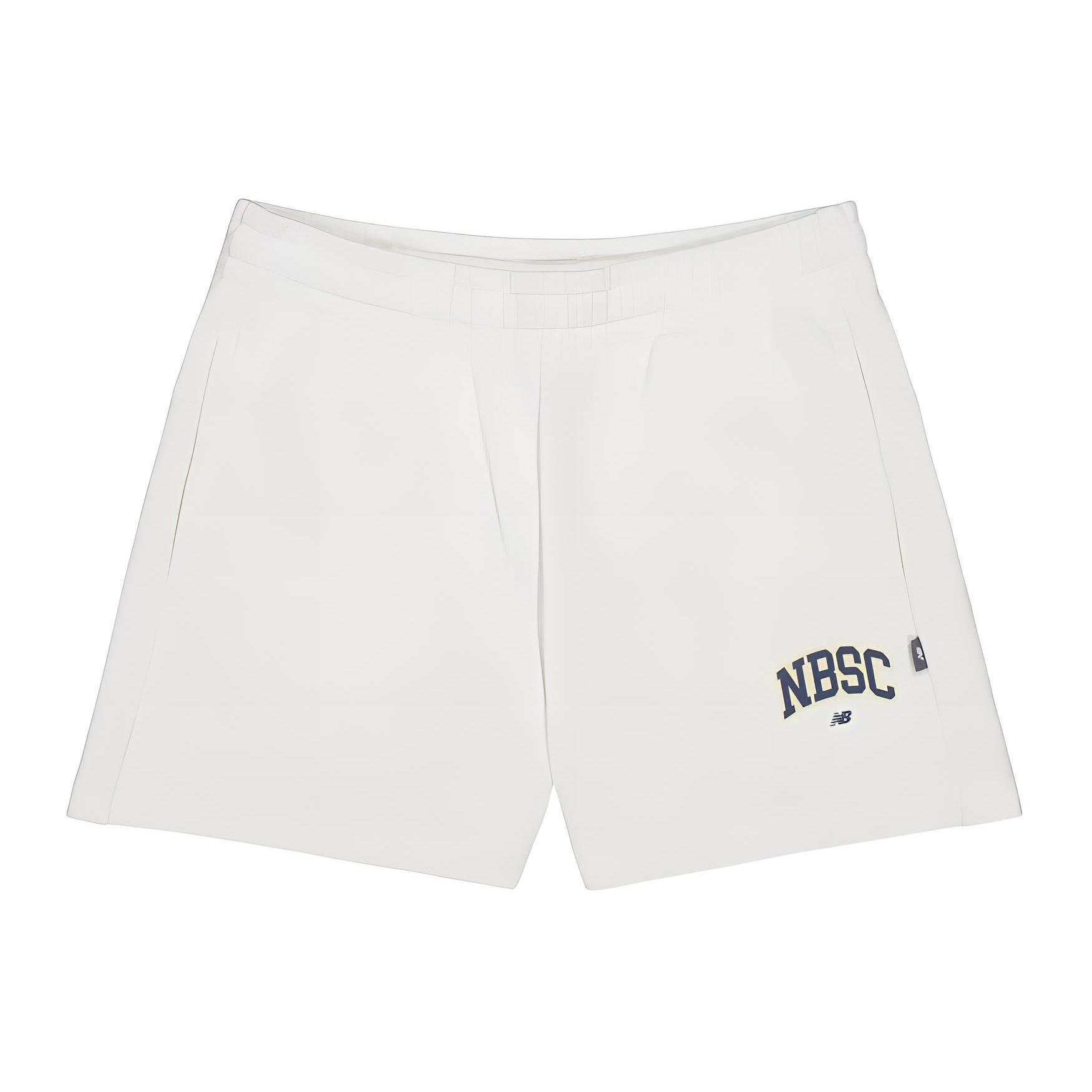(WMNS) New Balance NBSC Cotton Short Asia Sizing  White  Women s AWS42315-CIC L