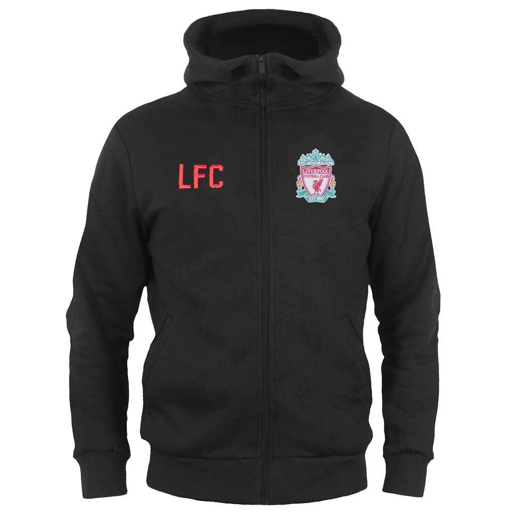 Liverpool FC Boys Fleece Full Zip Hoodie
