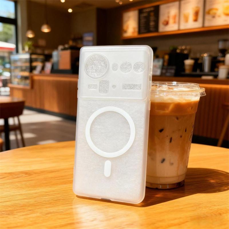 Magnetic Case For Nubia Z80 Ultra Case For MagSafe Matte Transparent Soft Silicone Back Cover For ZTE Nubia Z80Ultra 5G Shell