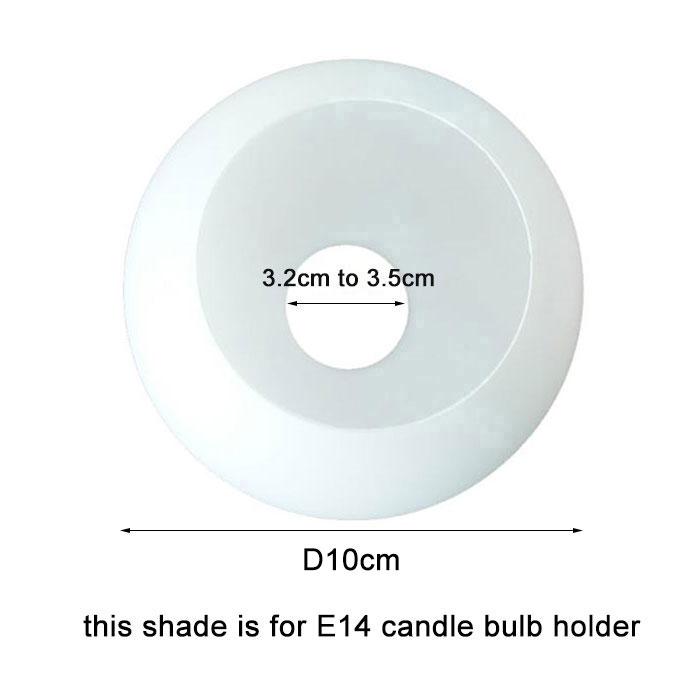 

D4см D3см Отверстие Белый Глобус Стеклянный Плафон E27 E14 Молочный Стеклянный Плафон Запасная Часть Аксессуар для Освещения для Люстры