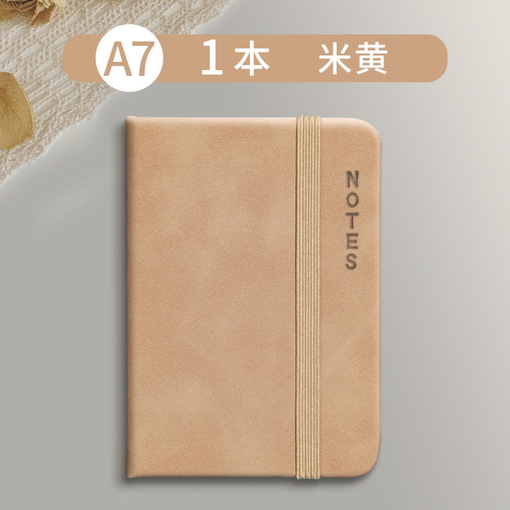 A7 Mini Notebook Portable Pocket Notepad Memo Diary Planner Agenda Organizer 365 Days Notebook Journals Office School Stationery