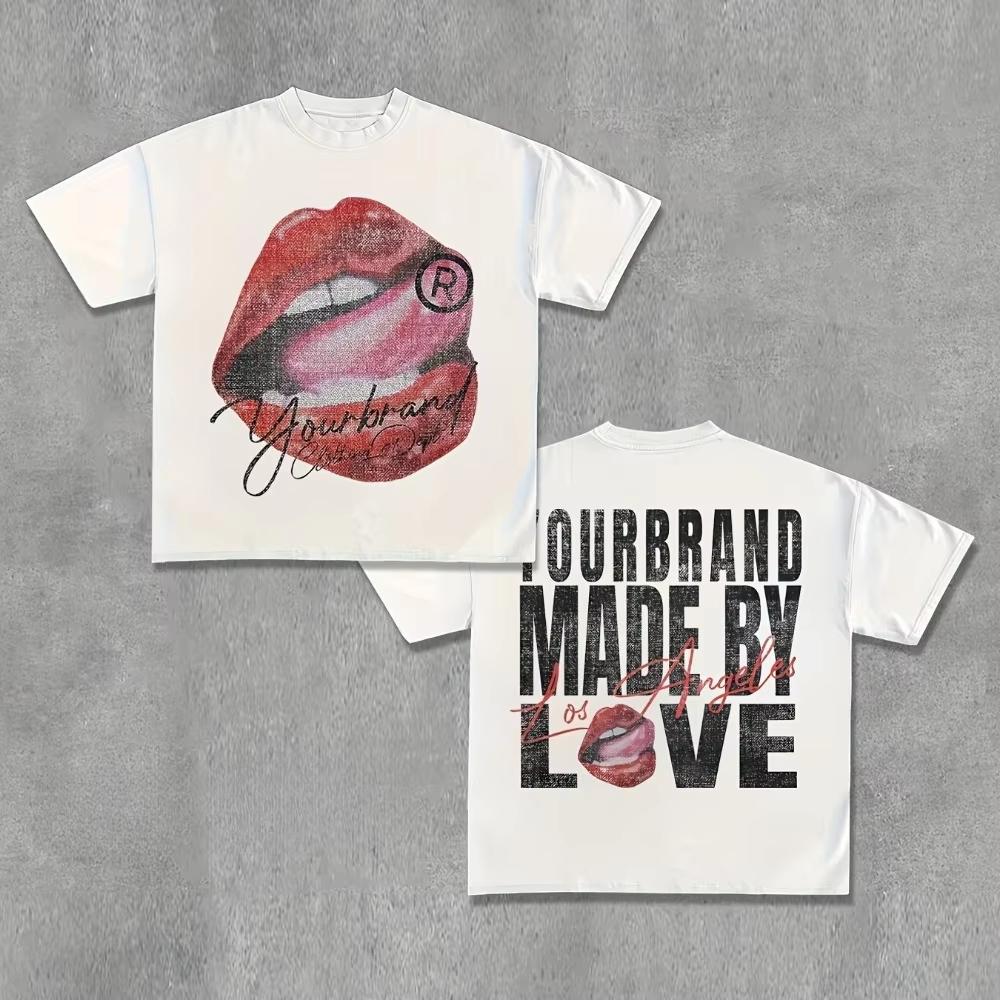 2026 Summer New Design HighQuality Fashion Comfortable Mens Printed Roundneck TShirt S