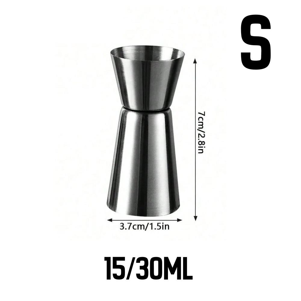 Stainless Steel Measuring Cup Cocktail Shaker Peg Measurer Jigger Dual Shot Drink Alcohol Capacity Shaking Bottle Party Bar Tool 5