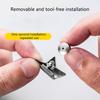 10Pcs Metal Magnetic Curtain Clips Curtain Magnets Closure Strong Hold Easy Installation Modern Home Decoration
