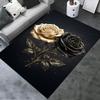 2025 New Rose Carpet Rug for Living Room Bedroom Home Sofa Decoration,Kids Play Non-slip Floor Mat